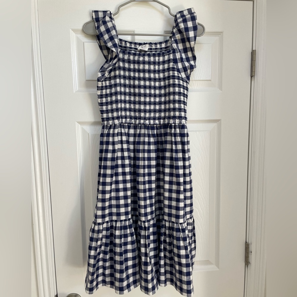 Girls gingham dress
